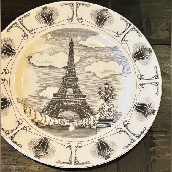 222 Fifth Slice of Life Dinner Plates- set of four - Picture 5 of 12